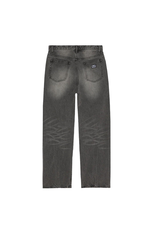 Obey Dean Pleated Pant Schwarz