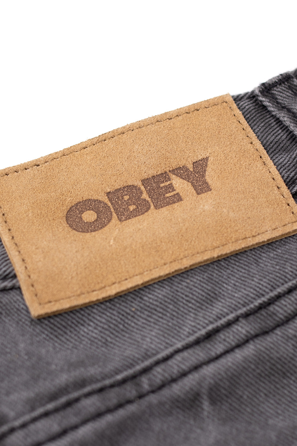 Obey Classic Wrinkle Baggy Denim Black (Wrinkle Wash) - BONKERS