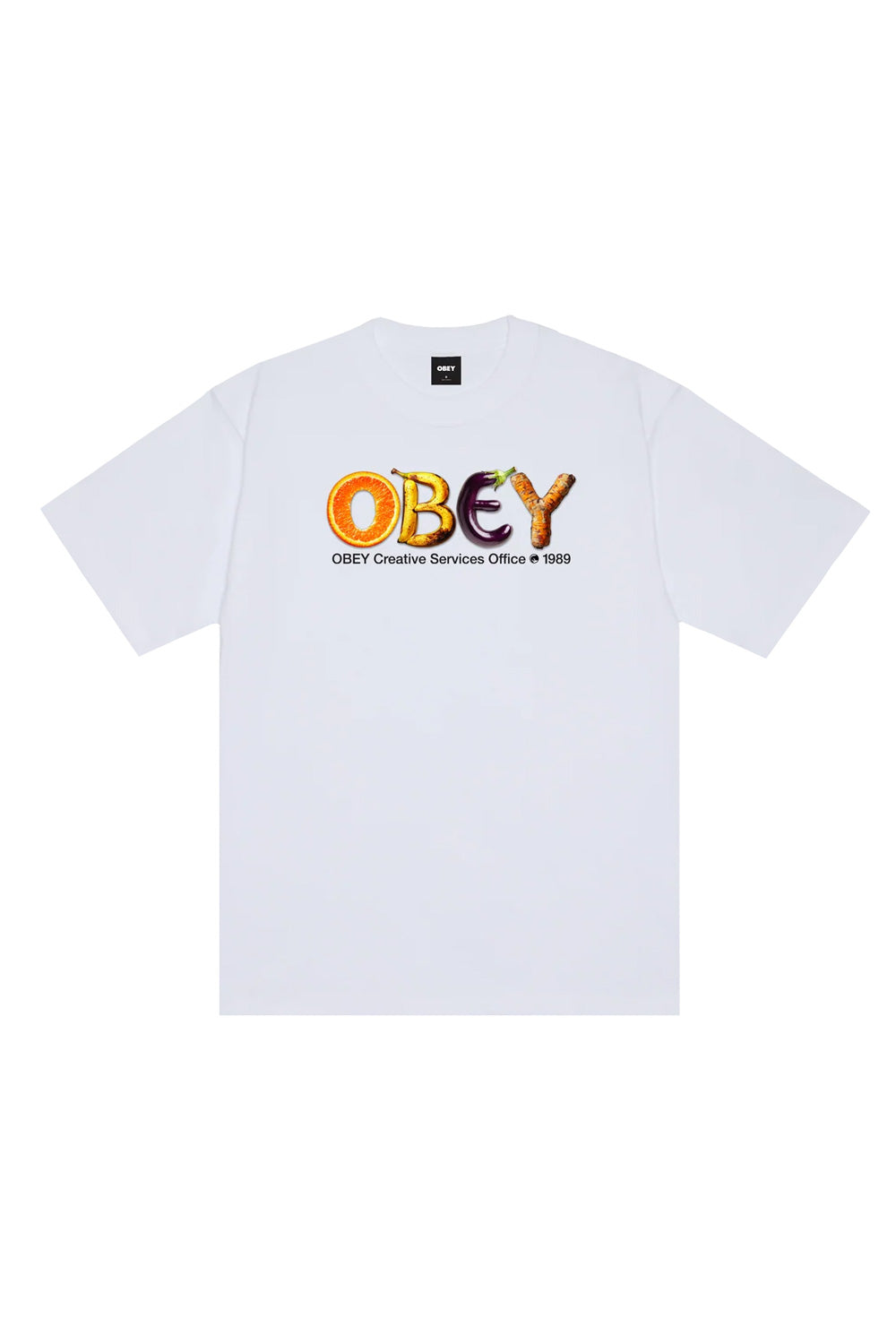 Obey Creative Services Office T-Shirt Weiss