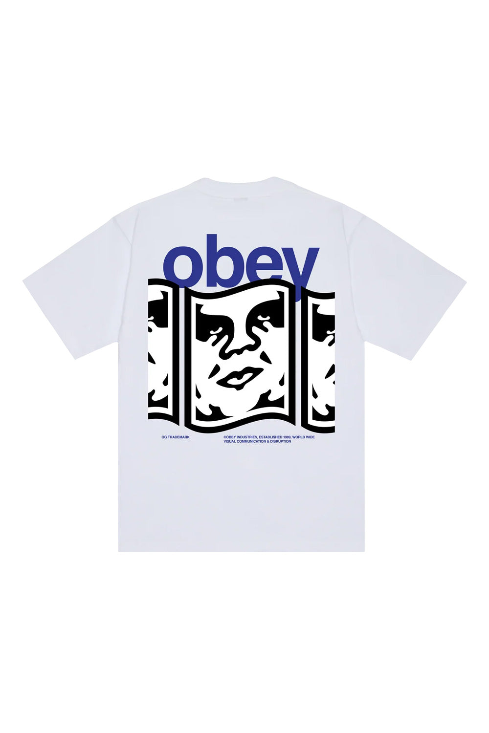 Obey Disruption T-Shirt Weiss