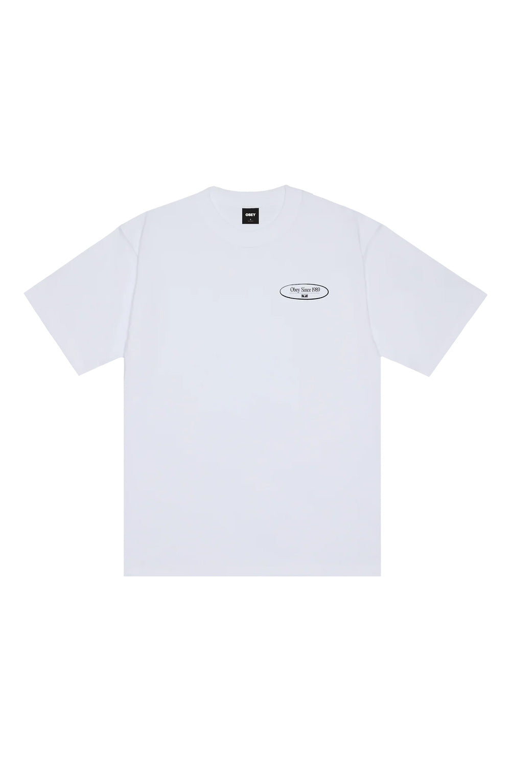 Obey Disruption T-Shirt Weiss