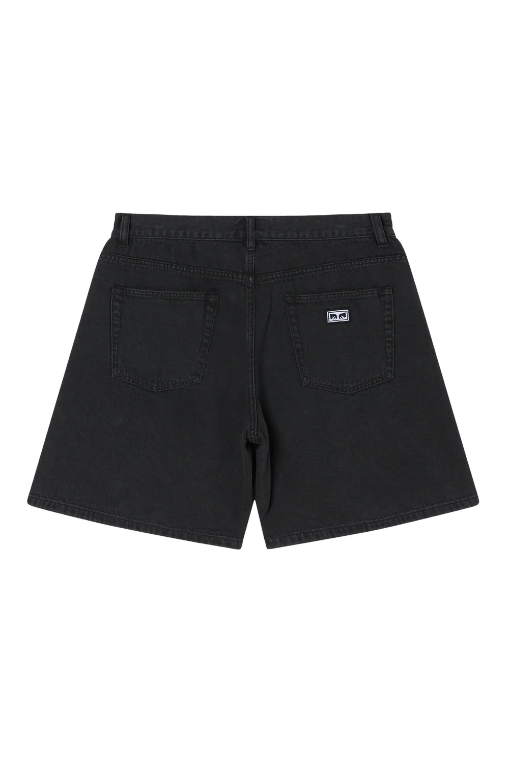 Obey Emerson Denim Short Washed Black - BONKERS