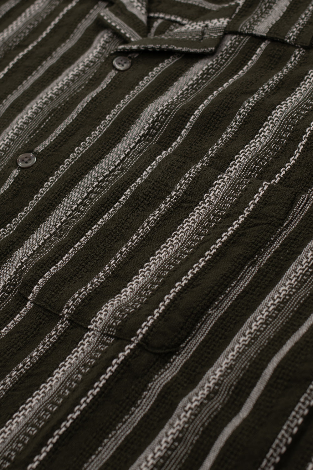 Obey Hugh Woven Shirt Dark Sage - BONKERS