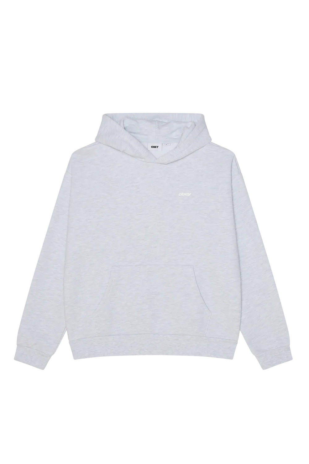 Obey Intercontinental Extra Heavy Hood Aschgrau