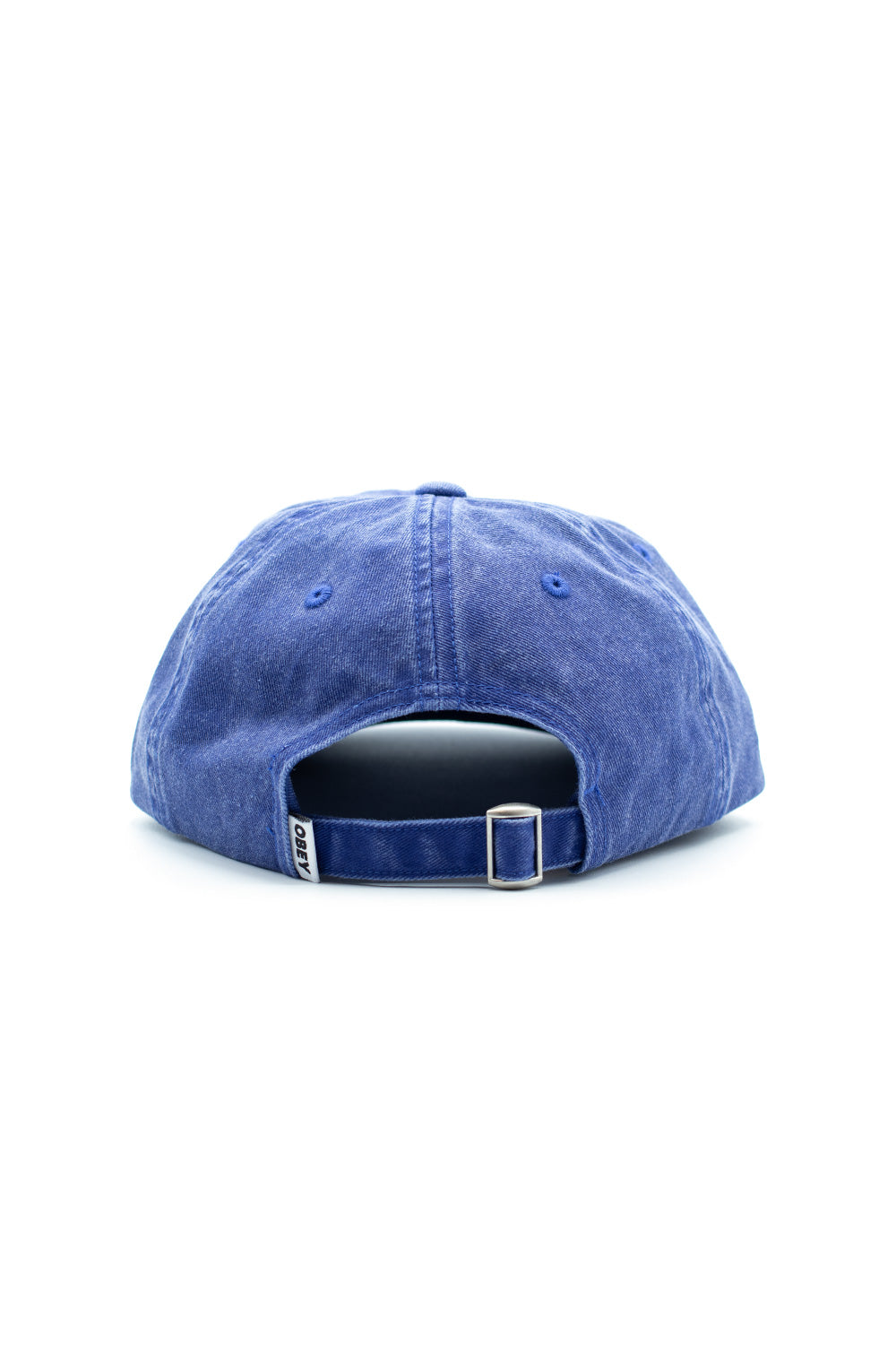 Obey Pigment Productions 6 Panel Cap Blue - BONKERS