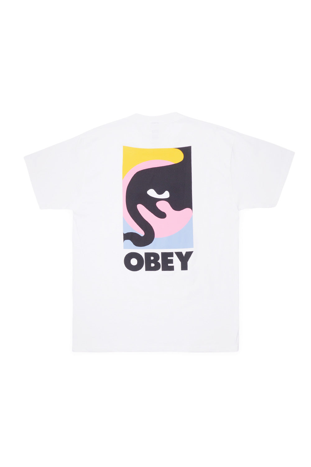 Obey Quarter Icon T-Shirt White - BONKERS