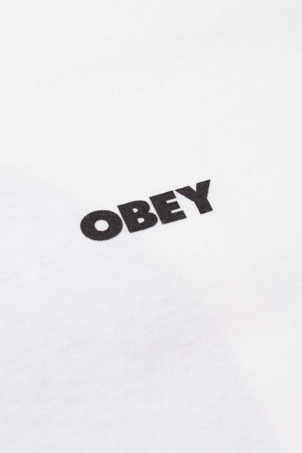 Obey Quarter Icon T-Shirt White - BONKERS