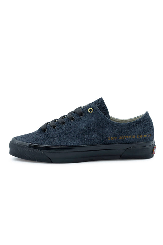 OTW By Vans x Julian Klincewicz Style 31 India Ink Black sneaker in premium shaggy suede with black vulcanized foxing and minimalist archival skate silhouette