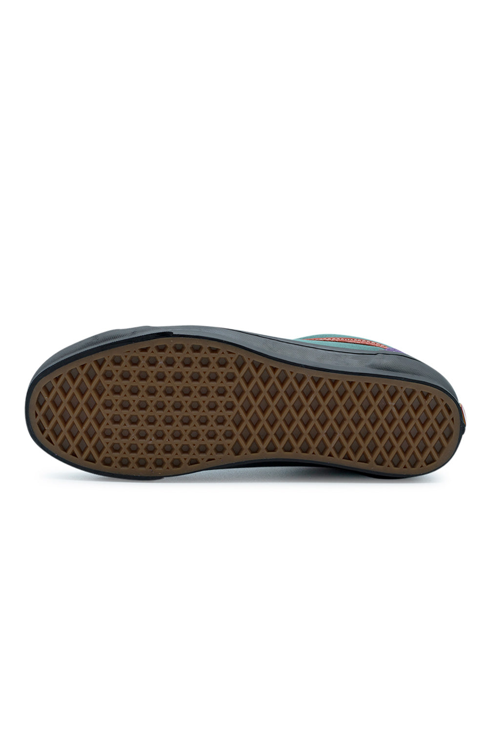 Signature Vans waffle outsole on OTW By Vans x Julian Klincewicz Style 36 skate shoe with grippy gum rubber traction and durable vulcanized board-feel construction