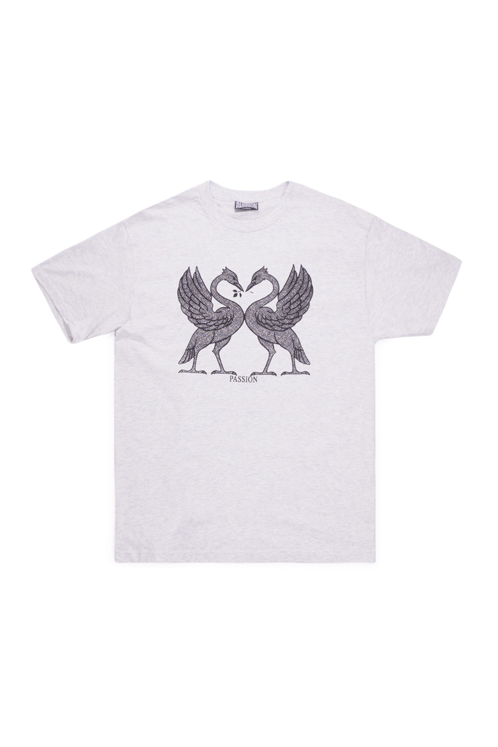 Passion Birds T-Shirt Grey Marl - BONKERS