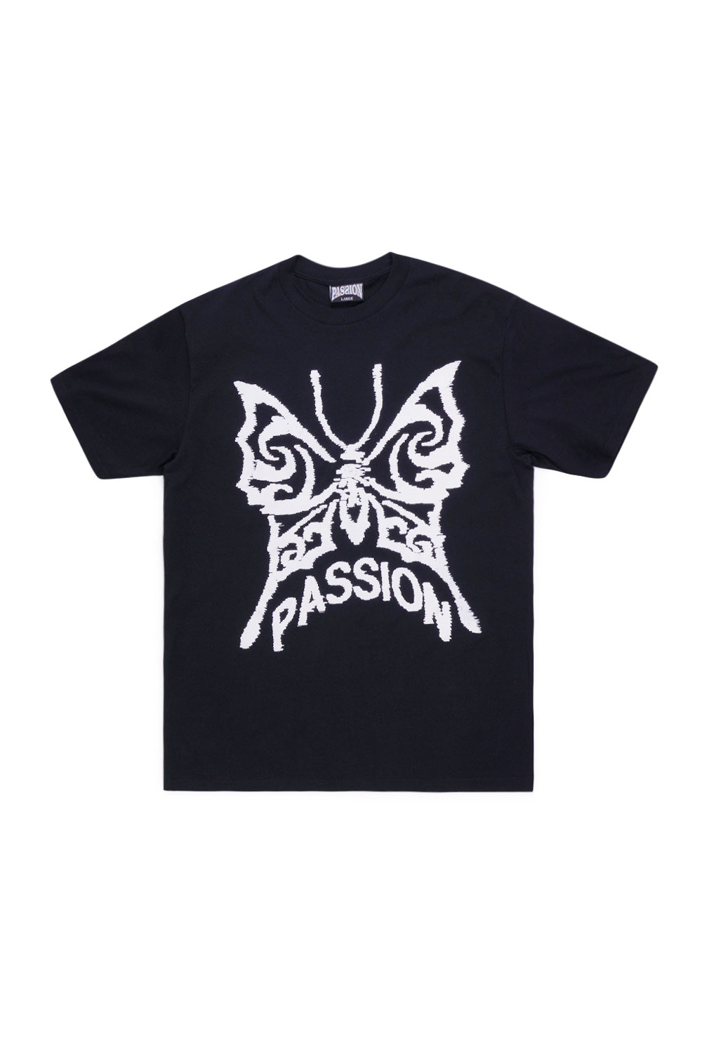 Passion Butterfly T-Shirt Black - BONKERS