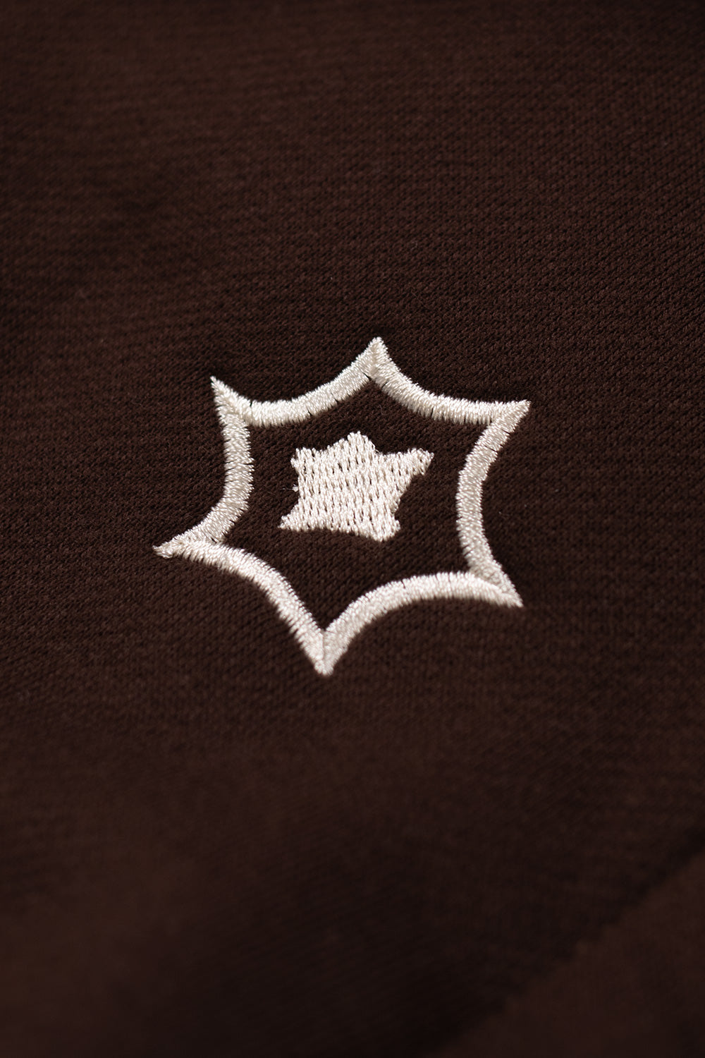 Passion Target Practice Hoodie Braun – Locker geschnittener Skate-Hoodie aus schwerem Baumwollstoff mit Stickdetails.