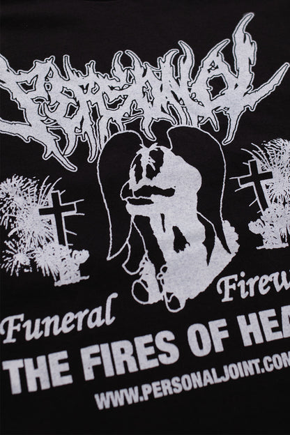 Personal Joint A Funeral Fireworks Longsleeve T-Shirt Schwarz