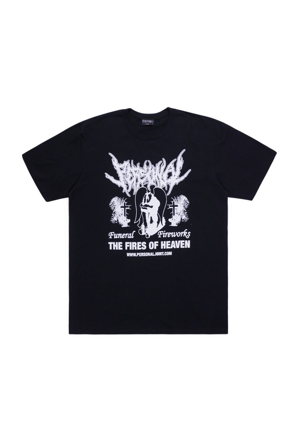 Personal Joint A Funeral Fireworks T-Shirt Schwarz