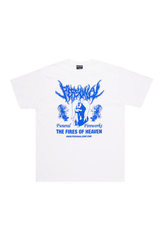 Personal Joint A Funeral Fireworks T-Shirt Weiss