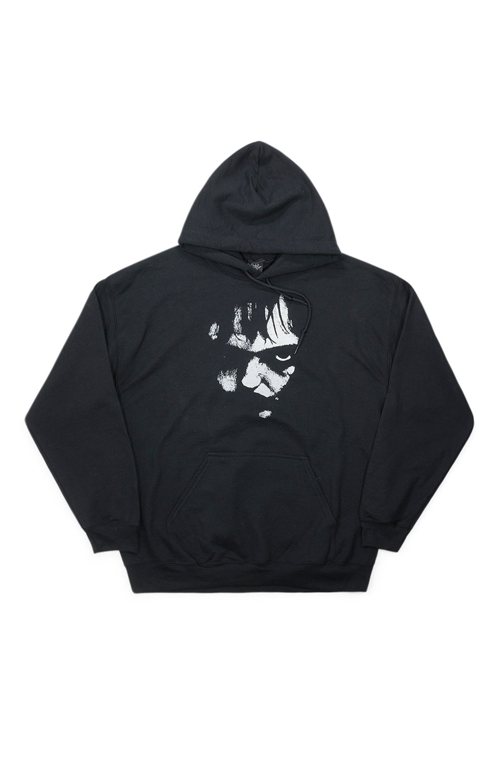 Personal Joint Grudge Girl Graphic Hoodie Black | BONKERS