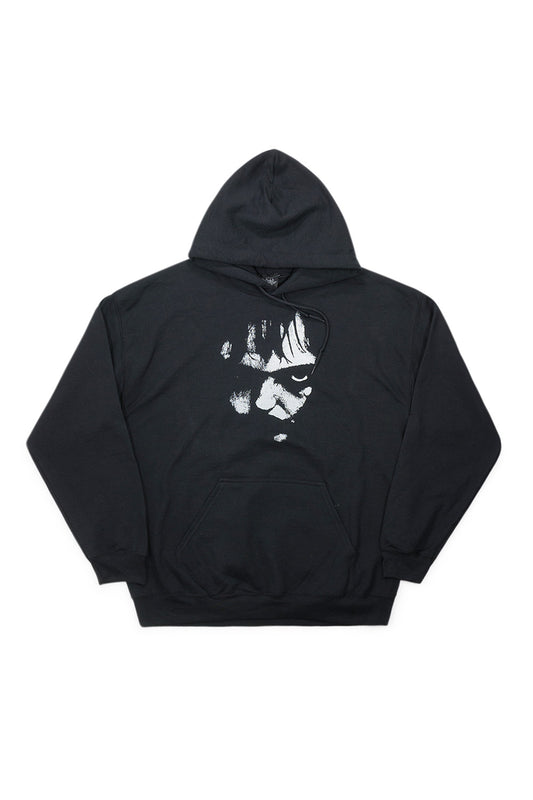 Personal Joint Grudge Girl Graphic Hoodie Black - BONKERS