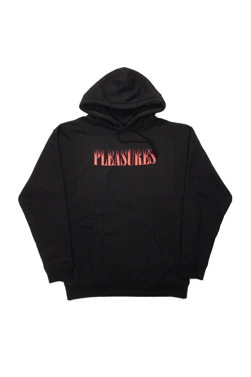 Pleasures Crumble Hoodie Black - BONKERS