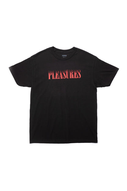 Pleasures Crumble T-Shirt Black - BONKERS