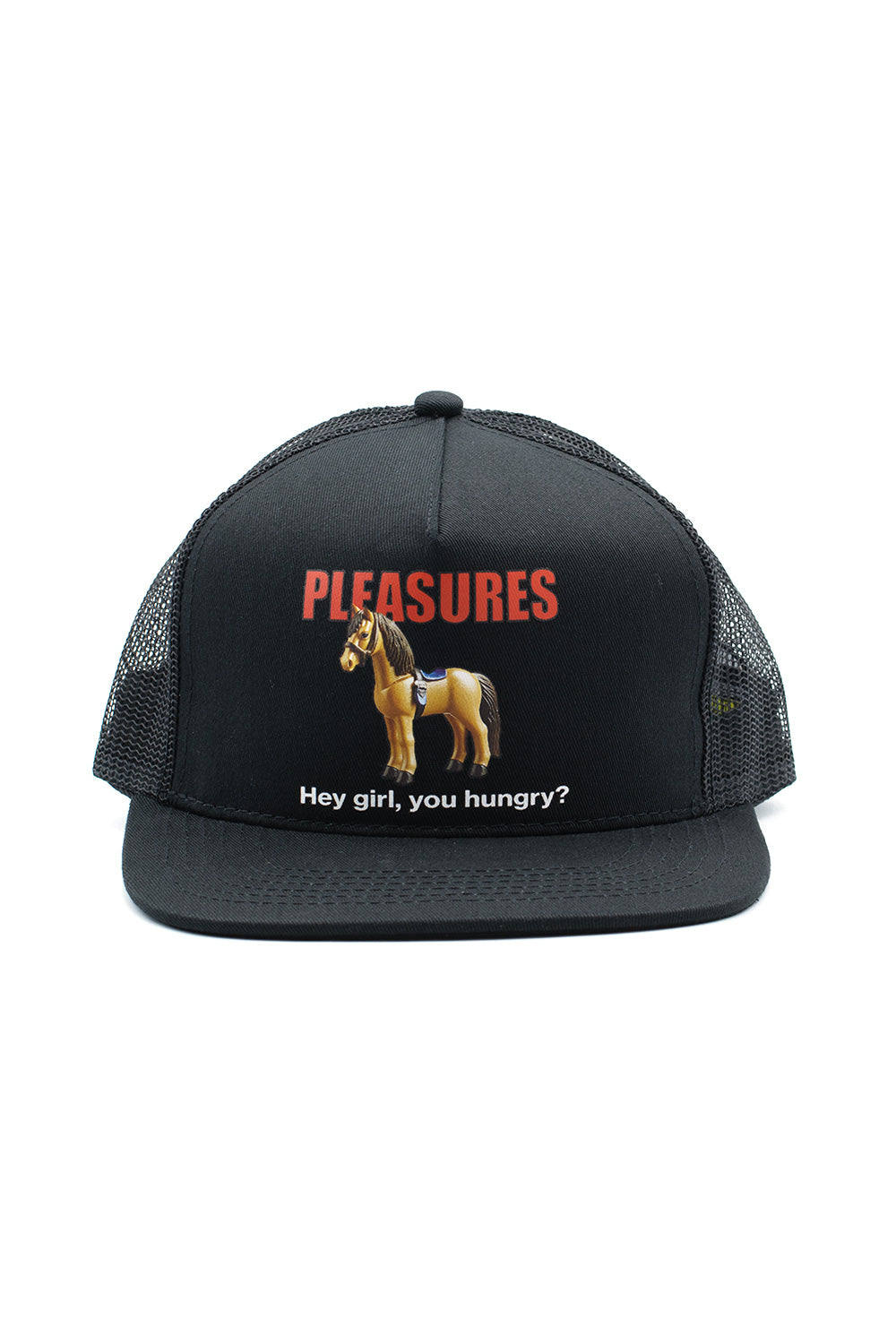 Pleasures X Half Baked Horse Trucker Cap Schwarz