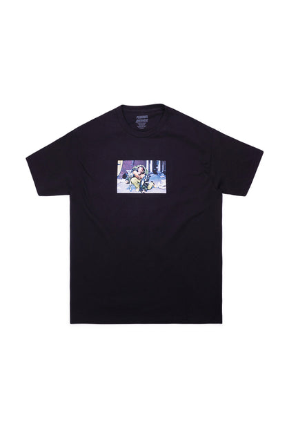 Pleasures X Half Baked Sir Smoke T-Shirt Black - BONKERS