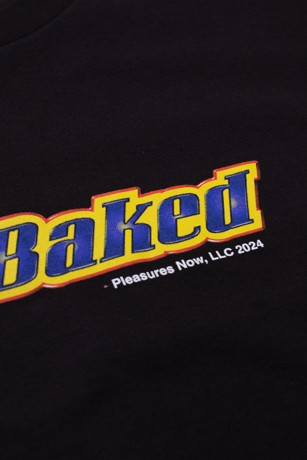 Pleasures X Half Baked T-Shirt Black - BONKERS