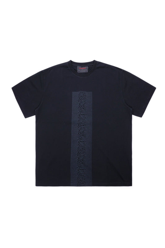 Pleasures X Joy Division Waves T-Shirt Black - BONKERS
