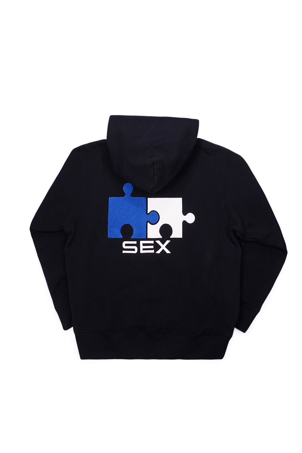 Pleasures Puzzle Hoodie Black - BONKERS