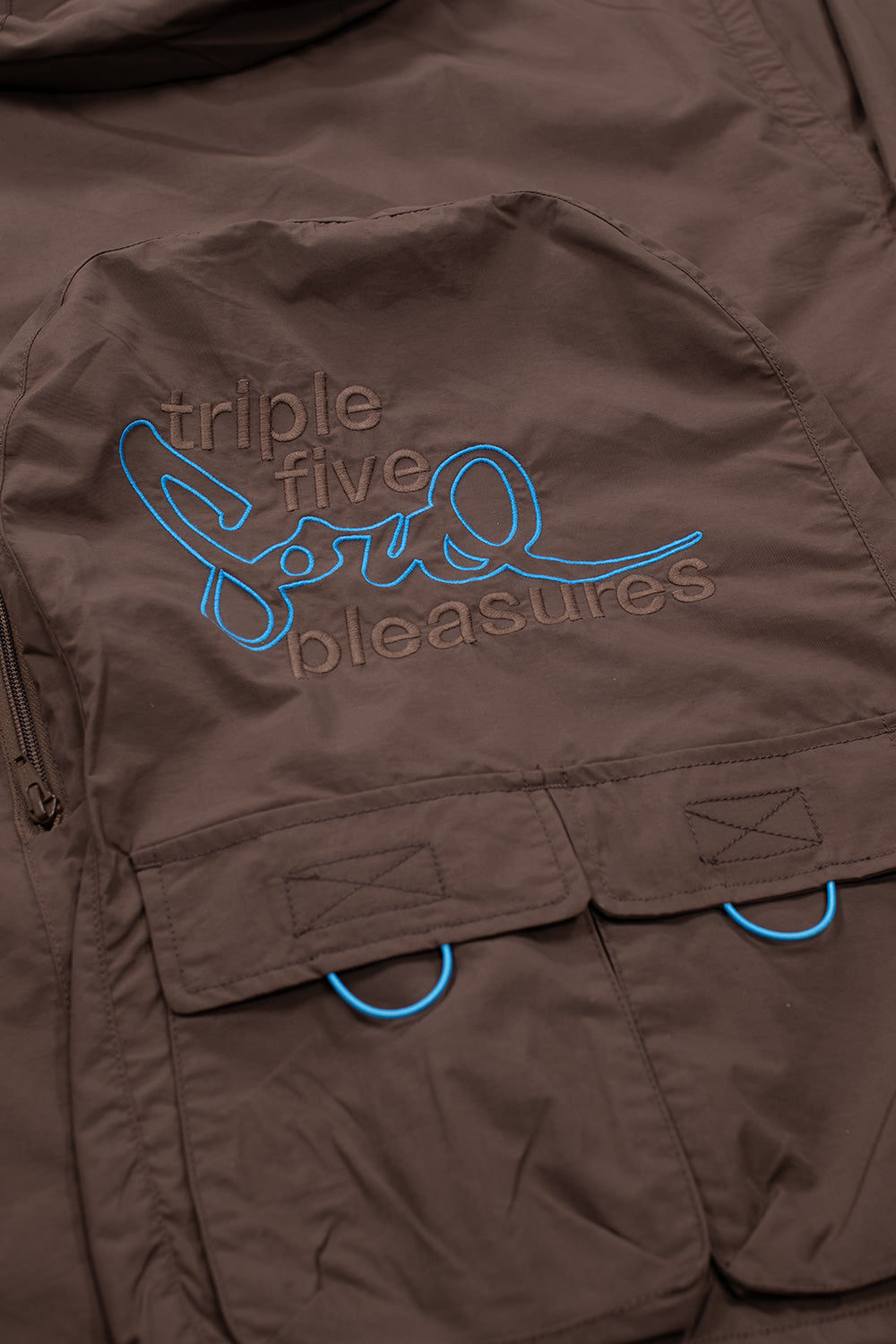 Pleasures X Triple 5 Soul Tripple Modular Jacket Coffee - BONKERS
