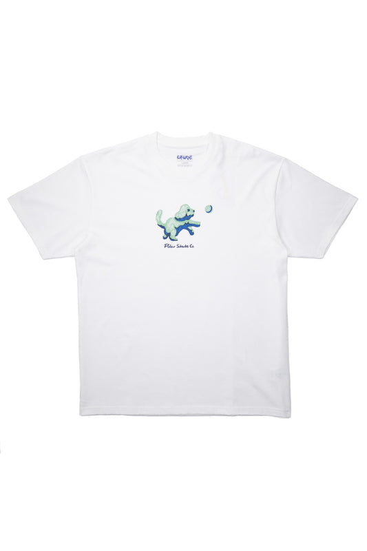 Polar Skate Co. Ball T-Shirt White - BONKERS