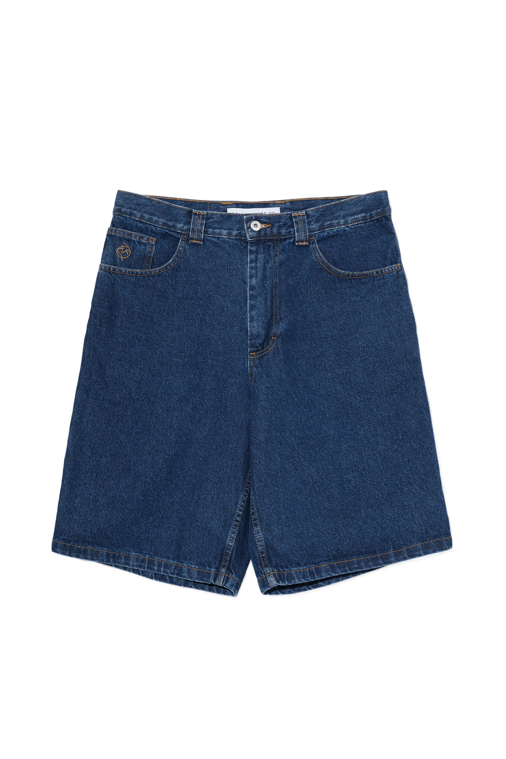 Polar Skate Co. Big Boy Shorts in Dunkelblau – Vorderansicht