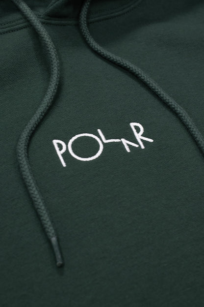 Polar Skate Co. Default Hoodie Dunkelgrün