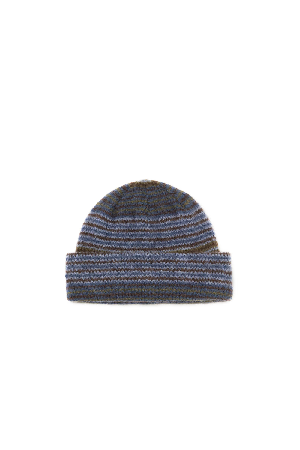 Polar Skate Co.  George Beanie Blau Grün Gestreift