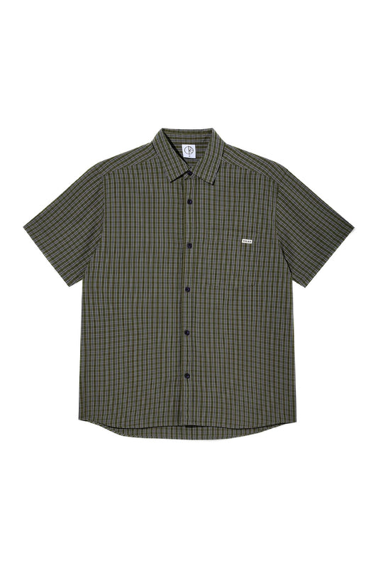 Polar Skate Co. Mitchell Shirt Negro / Verde