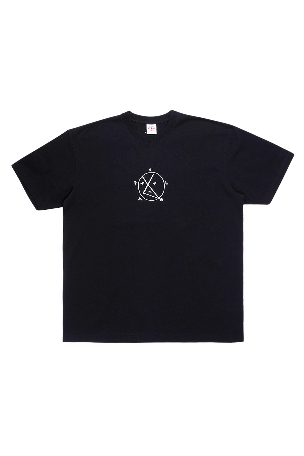 Polar Skate Co. Polar Head T-Shirt – Schwarzes Skate-Tee mit Grafik-Print auf der Brust