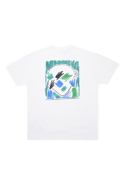 Polar Skate Co. Portrait T-Shirt Weiss