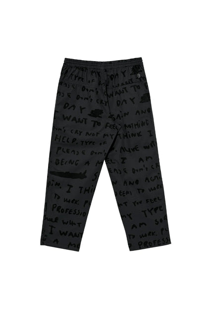 Polar Skate Co. Sad Notes Surf Pants Graphite