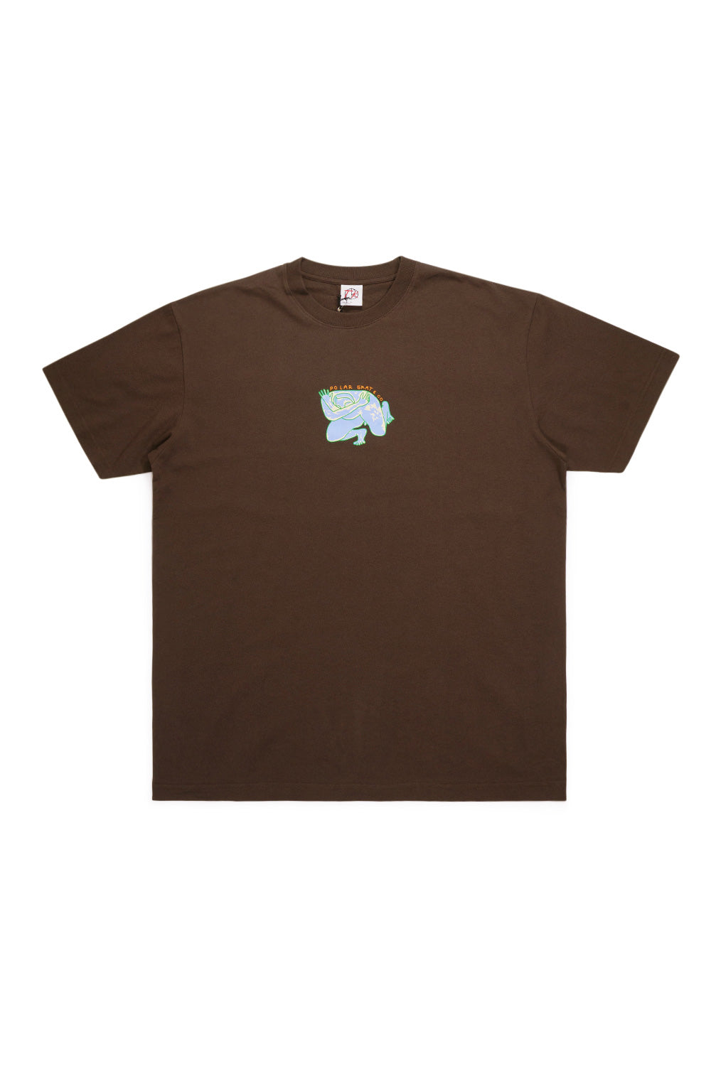 Polar Skate Co. Shy Bow T-Shirt Brown - BONKERS