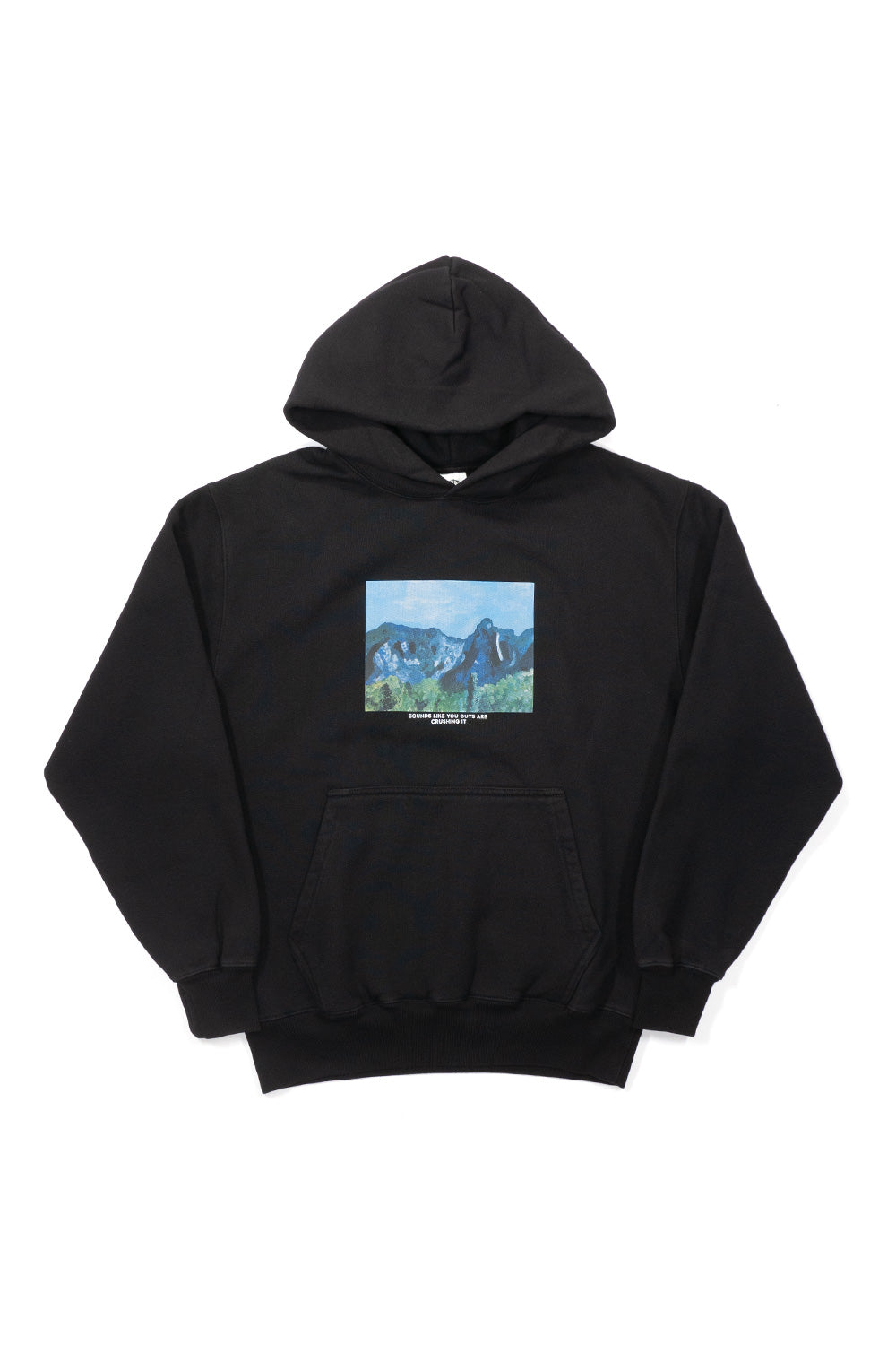 Polar Skate Co. Sounds Like You Guys Are Crushing It Hoodie Black - BONKERS
