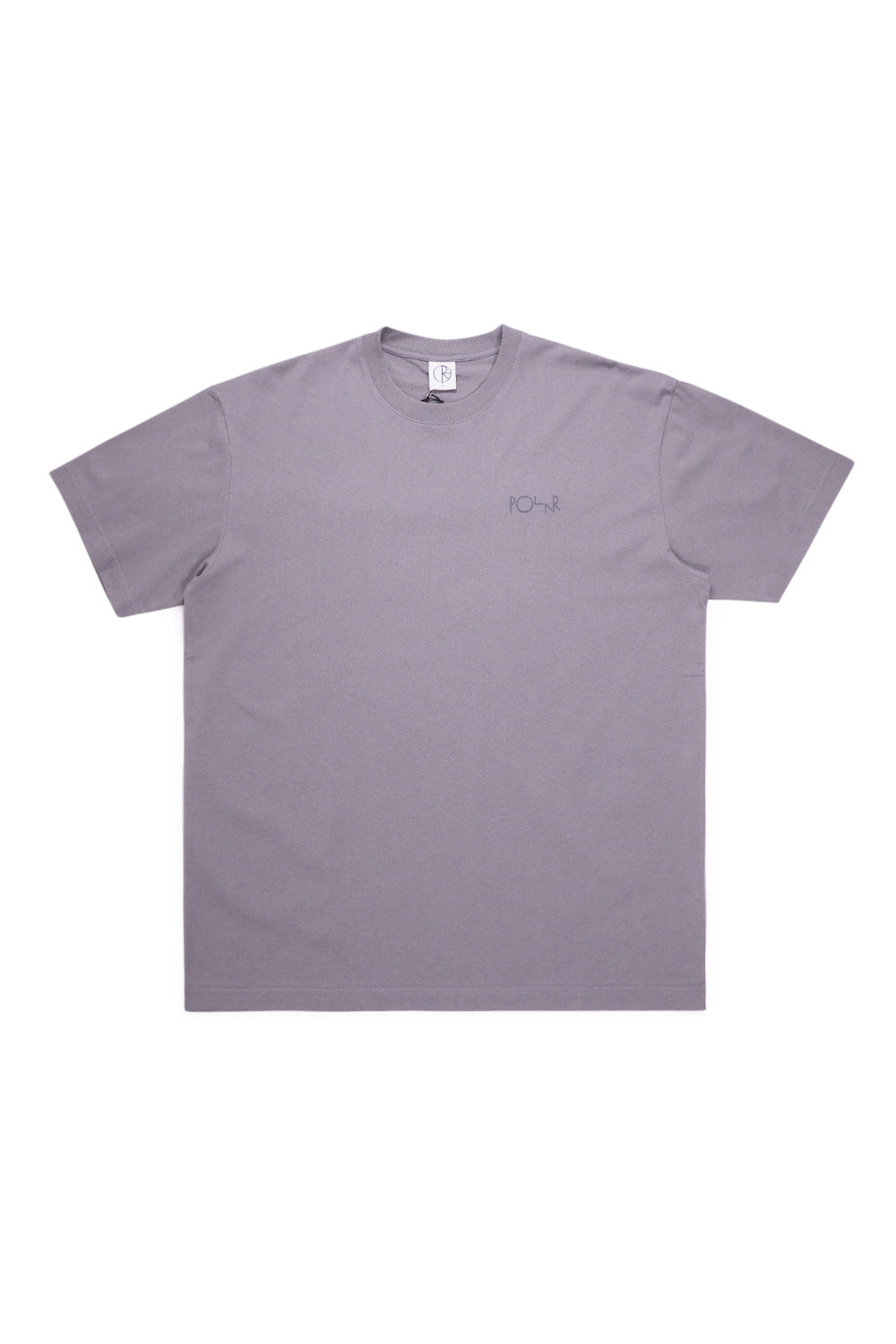 Polar Skate Co. Stroke Logo T-Shirt Grey - BONKERS