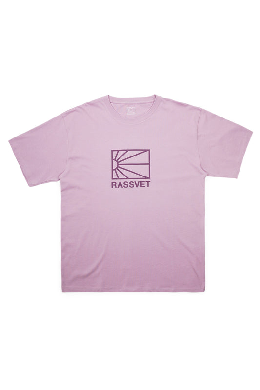 Rassvet (PACCBET) Big Logo T-Shirt Pink - BONKERS