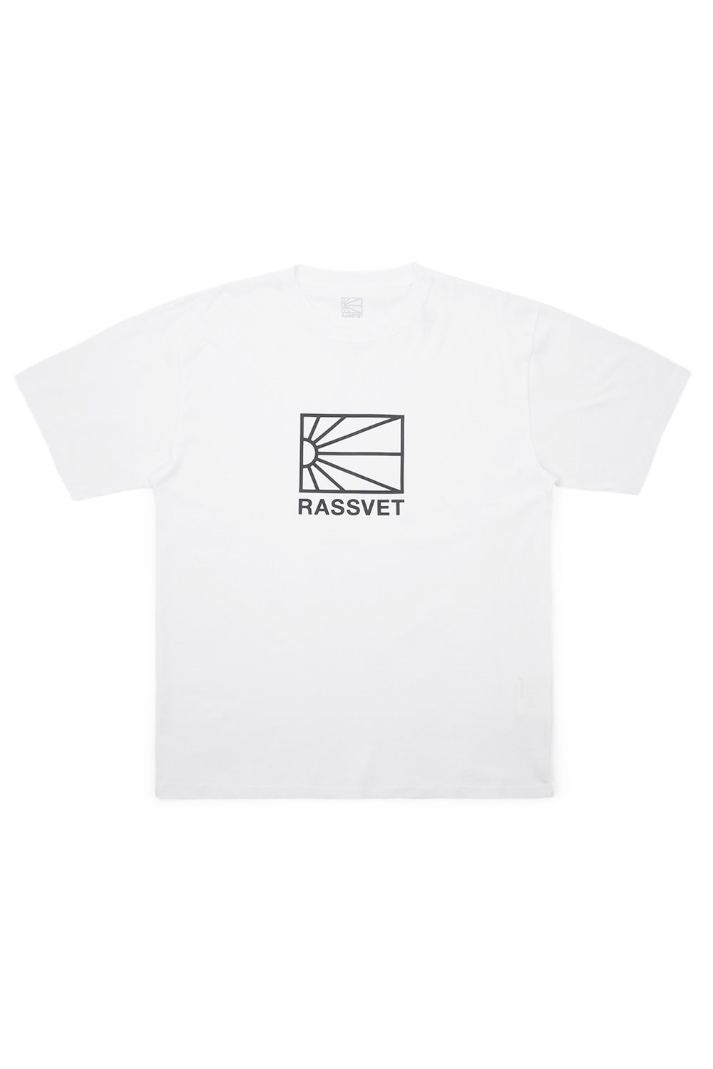 Rassvet (PACCBET) Big Logo T-Shirt White - BONKERS