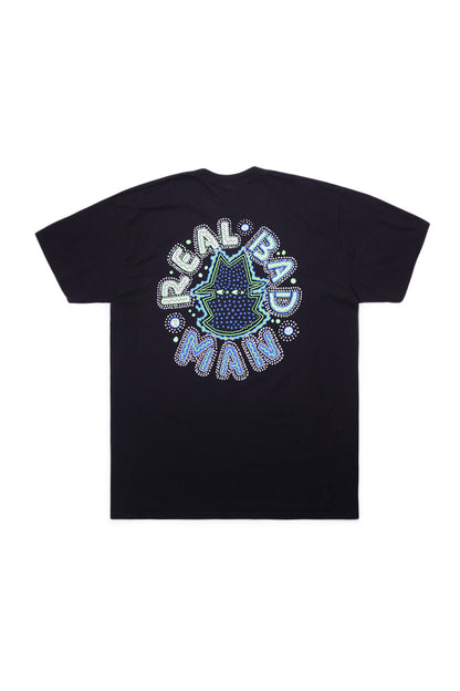 Real Bad Man Dotted RBM T-Shirt Black - BONKERS