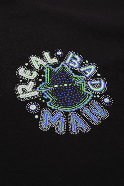 Real Bad Man Dotted RBM T-Shirt Black - BONKERS