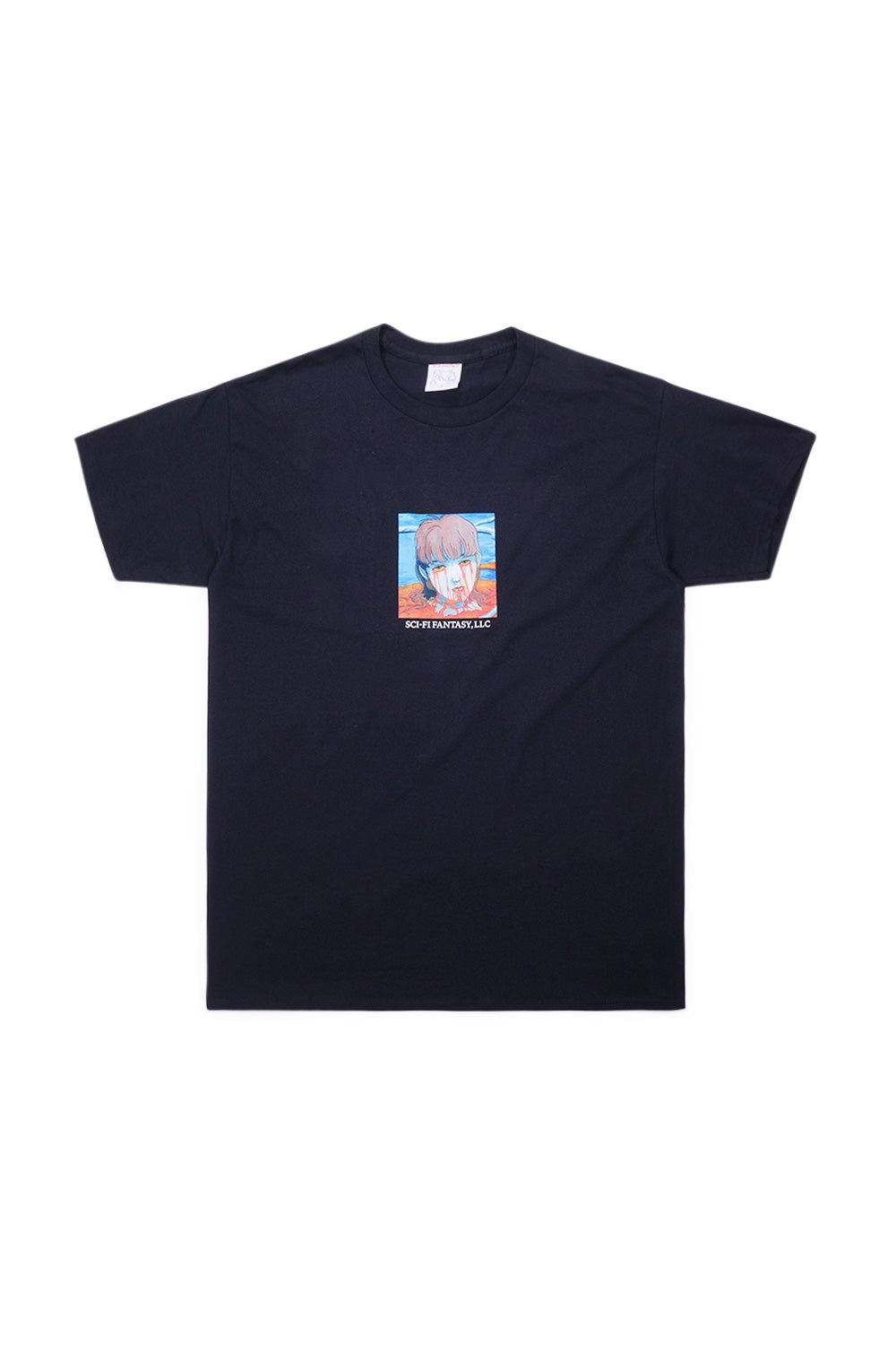 Sci-Fi Fantasy Leaking Eyes T-Shirt Black - BONKERS