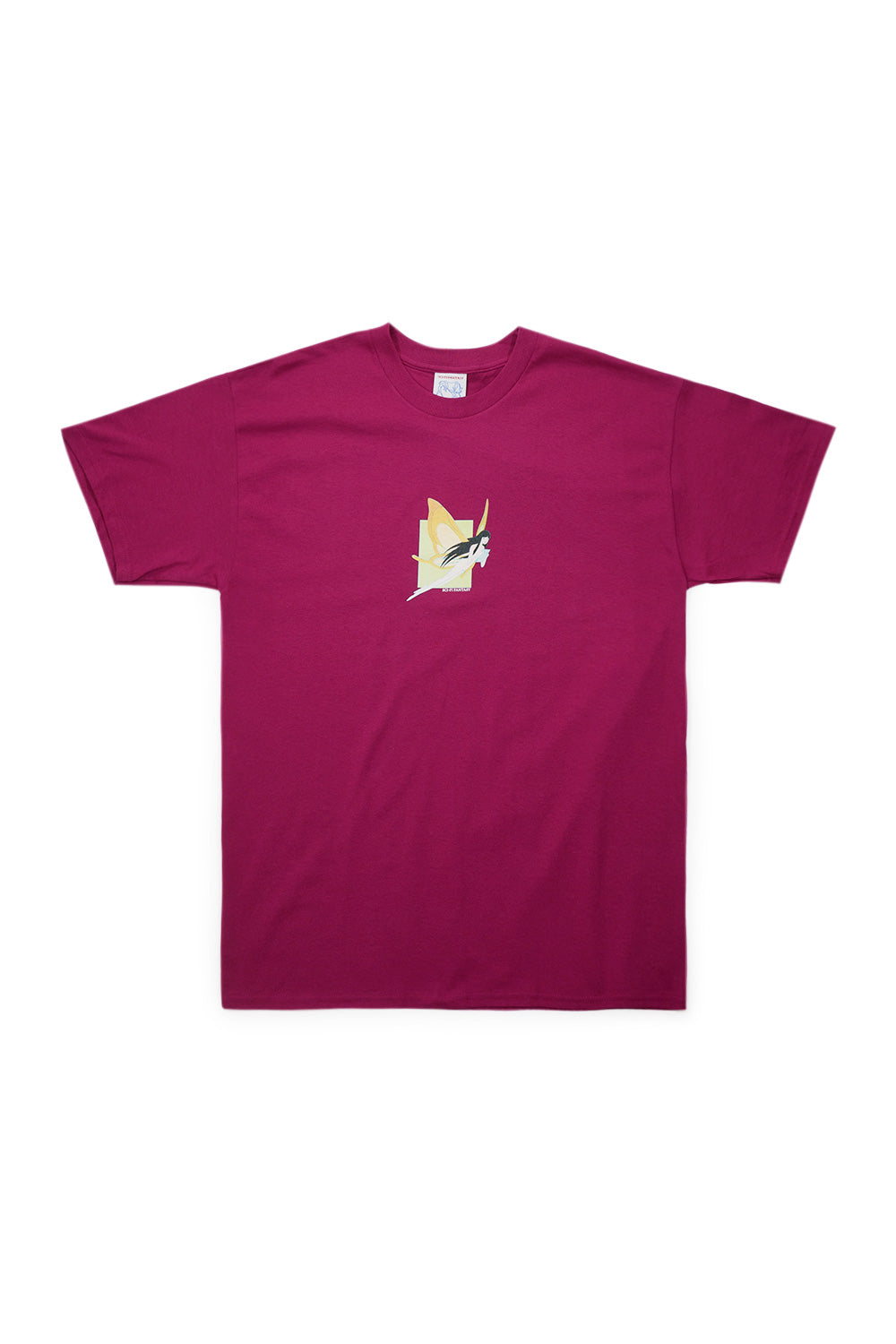 Sci-Fi Fantasy Moth Girl T-Shirt Berry - BONKERS