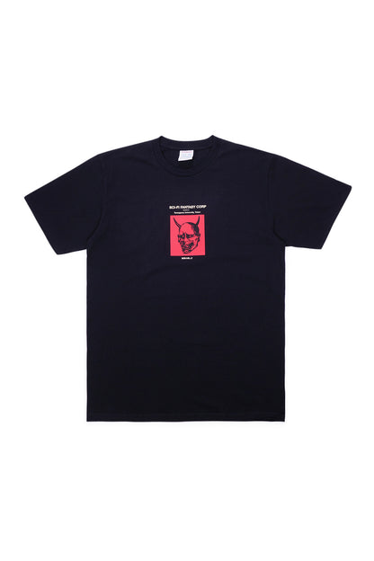 Sci-Fi Fantasy Tamagawa U T-Shirt Black - BONKERS