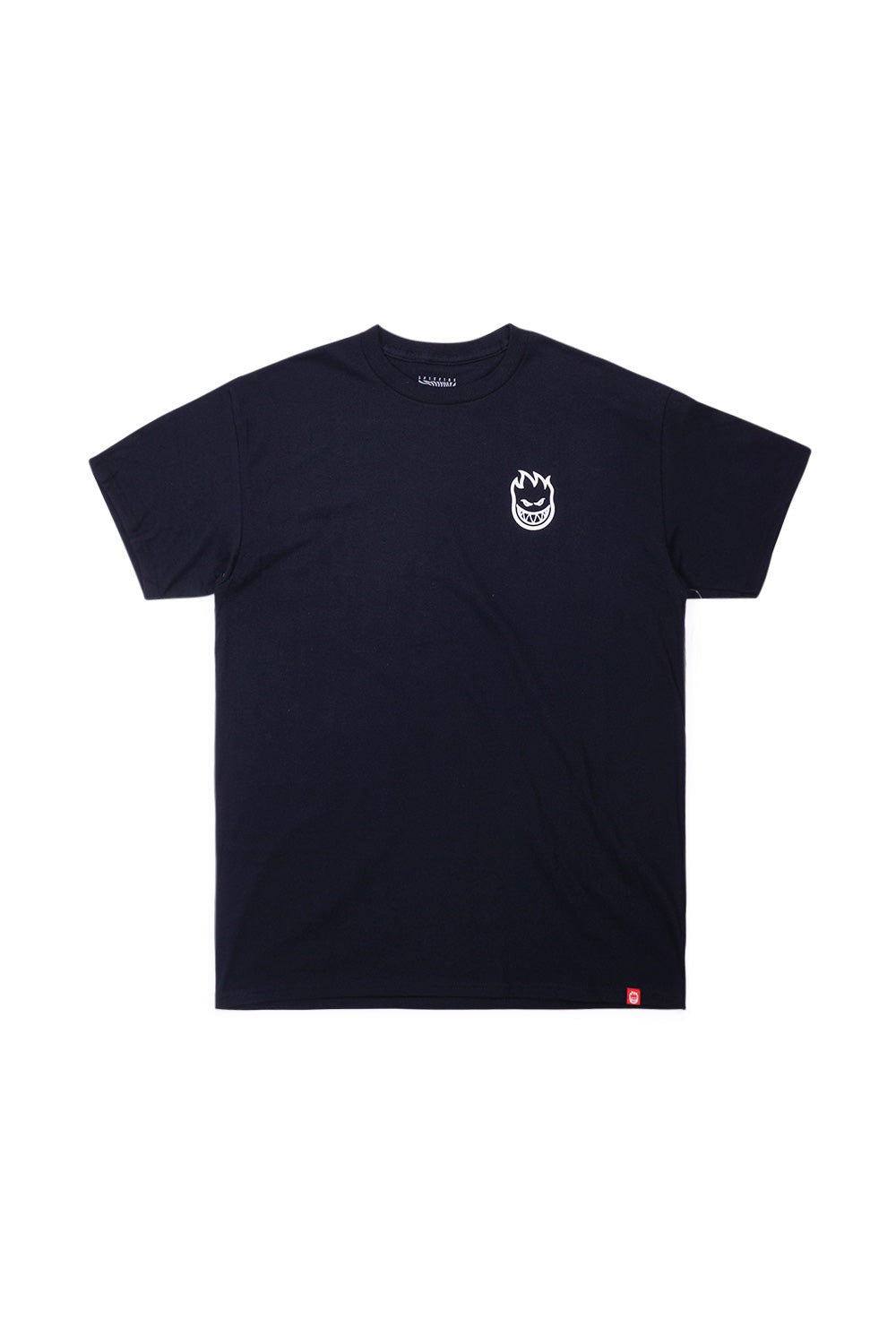 "Spitfire Wheels Lil Bighead T-Shirt in Schwarz mit ikonischem Logo"