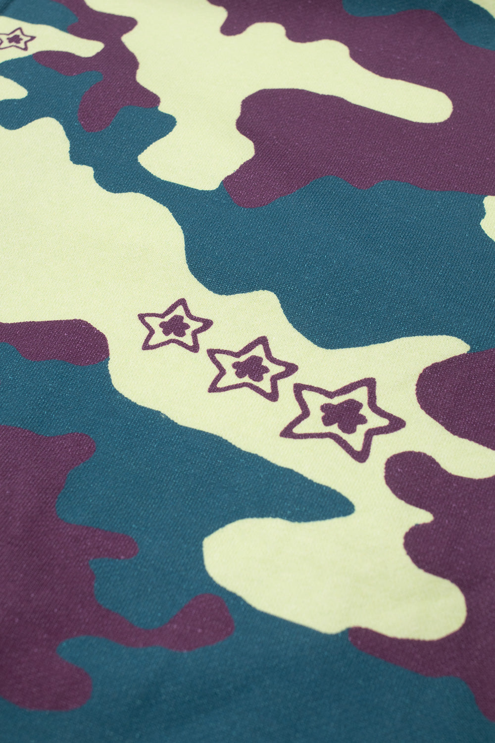 Star Team Camo Full Zip Hoodie Blue - BONKERS