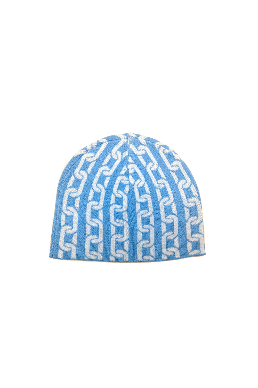 Stylische Stingwater Mütze in Power Blue mit auffälliger Ketten-Details für einen urbanen Style.